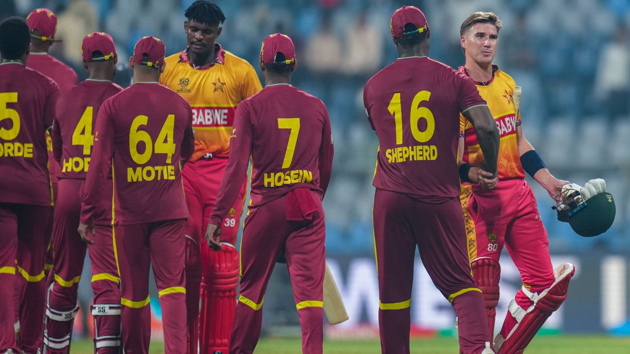 WI Dominate Zimbabwe by 107 Runs in T20 World Cup Super Eights